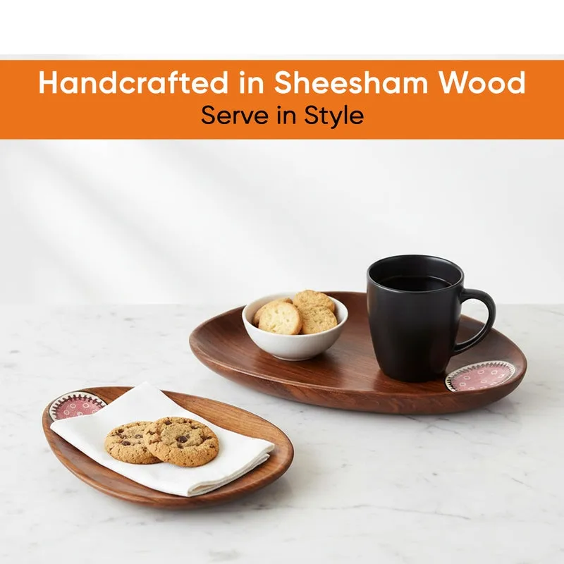 Kela Wooden Platter - Set of Two media 3