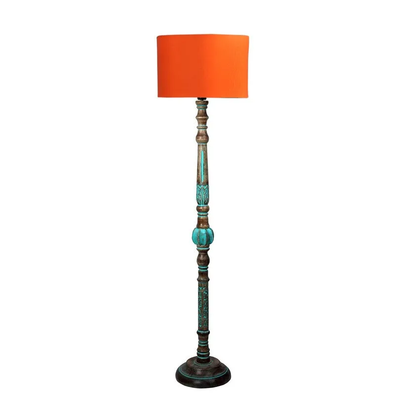HaloCylinder Light Floor Lamp (Orange) media 4