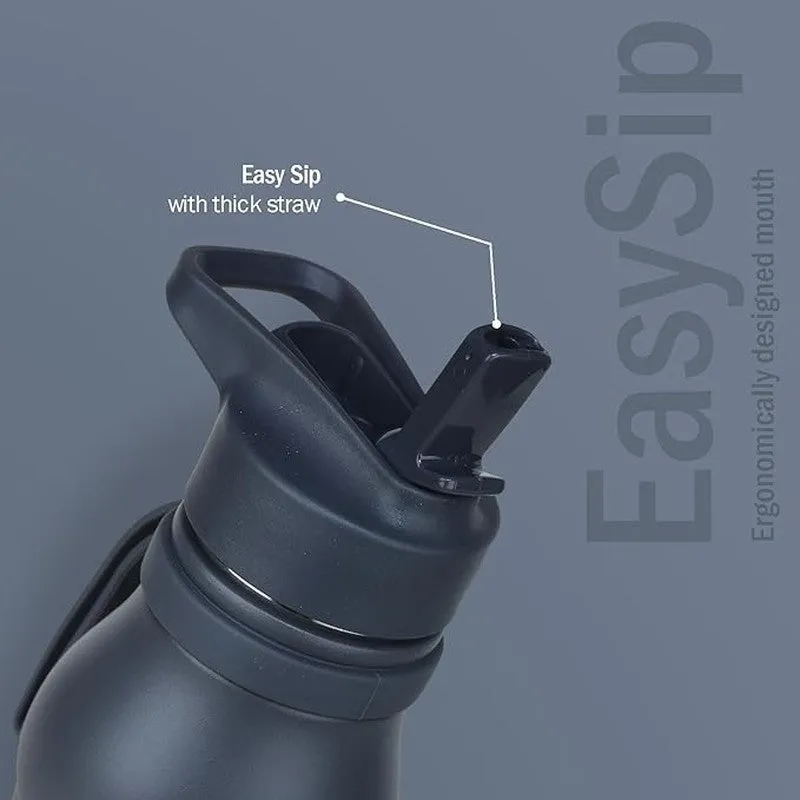Epiquencher Hot & Cold Thermos Water Bottle (Grey) - 750 mL media 8
