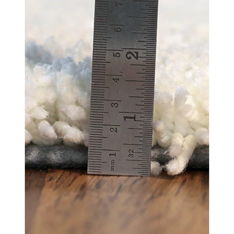 Artisanal Table Tufted Aura Rug - White media 8