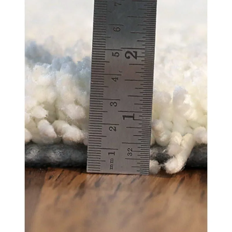 Artisanal Table Tufted Aura Rug - White media 8