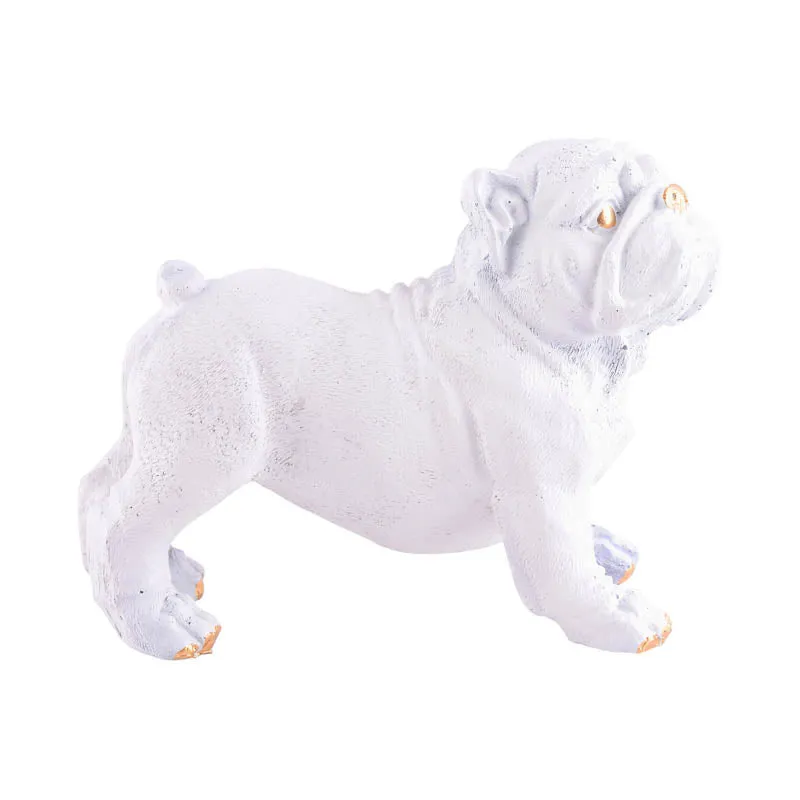 Sir Ruffington Painted Polyresin Show Piece - White media 3