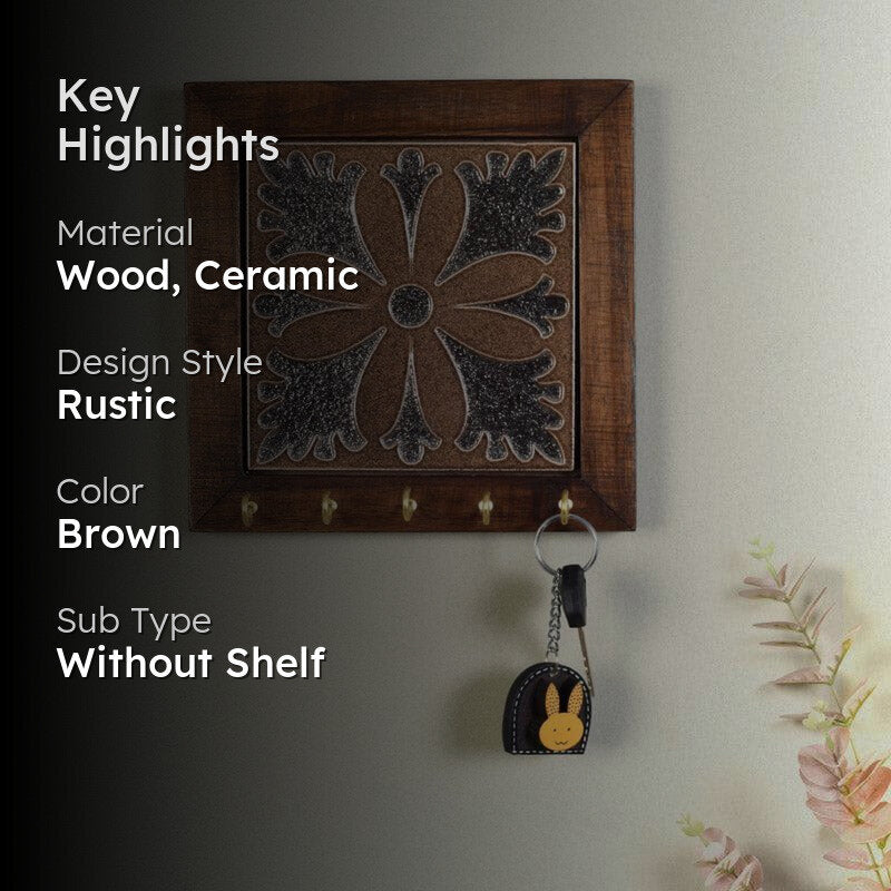 Orchid Charm Wall Hook media 2