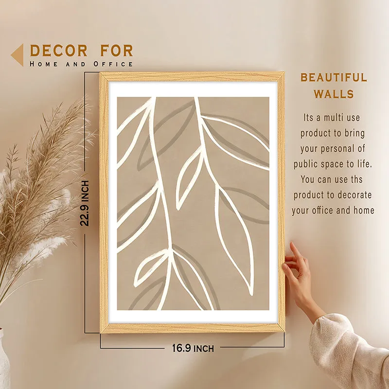 Shadow & Leaves Wall Art media 5