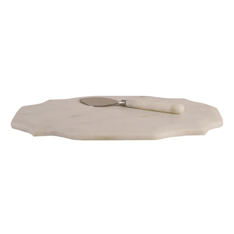 Bergamo Marble Platter - Two Piece Set media 4