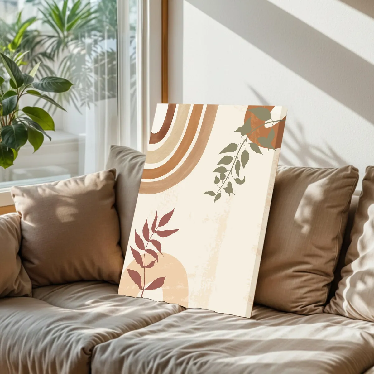 Nomad Tales Cotton Canvas Wall Painting media 5