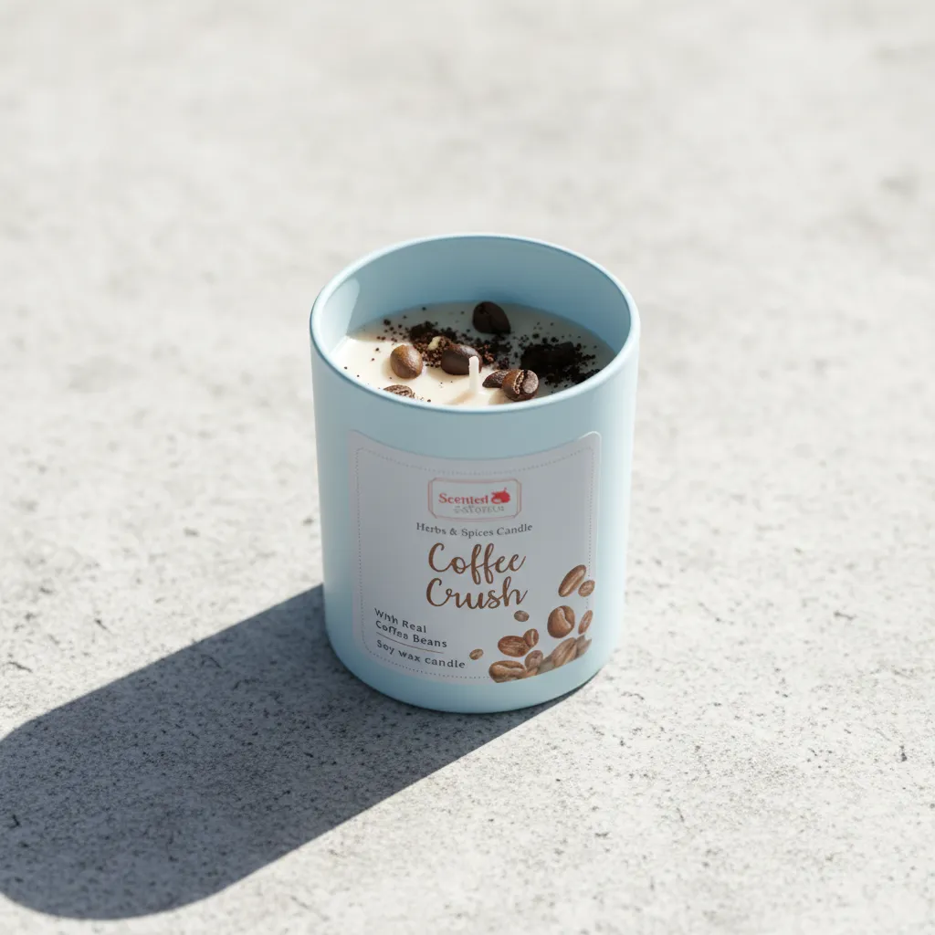 Coffee Call Scented Soy Wax Candle media 1
