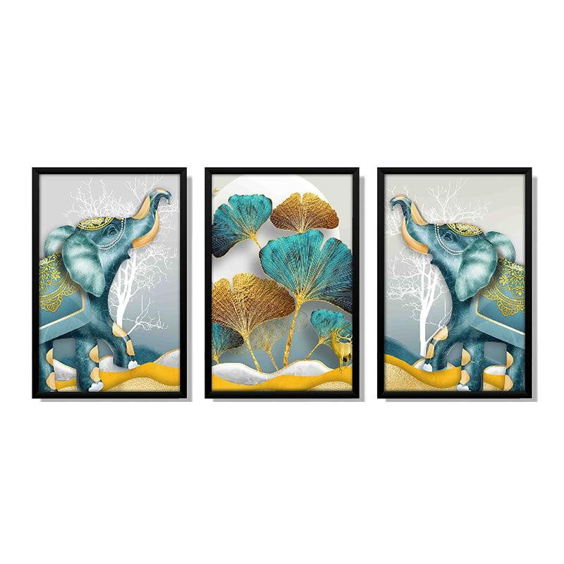Rhosyn Wall Art With Frame - Set Of Three media 3