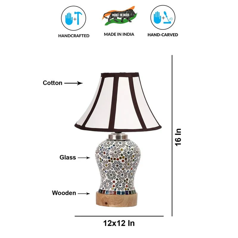 Santora Wooden Table Lamp - Multicolor media 9