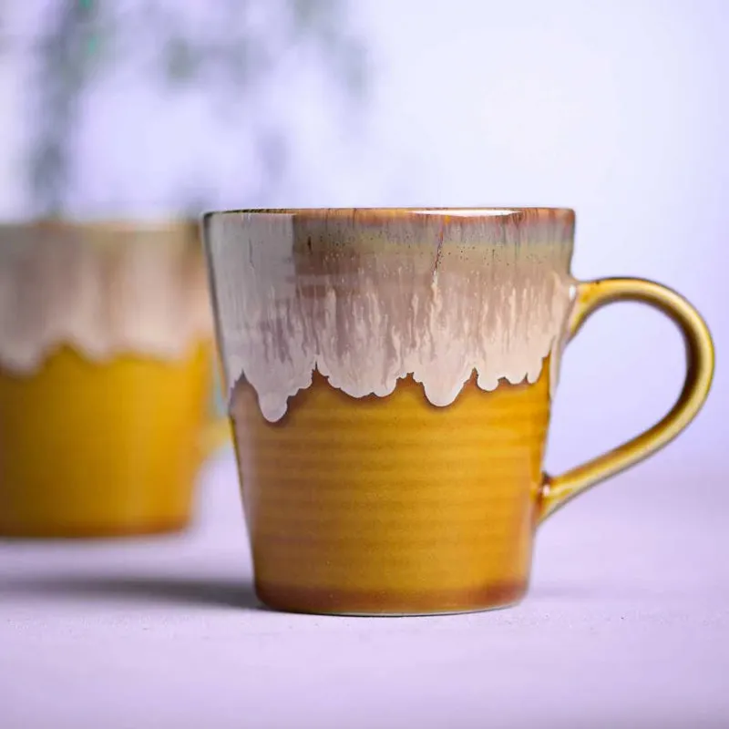 Bubbly Ceramic Tea Cup (240 mL Each) - Set of Two media 3