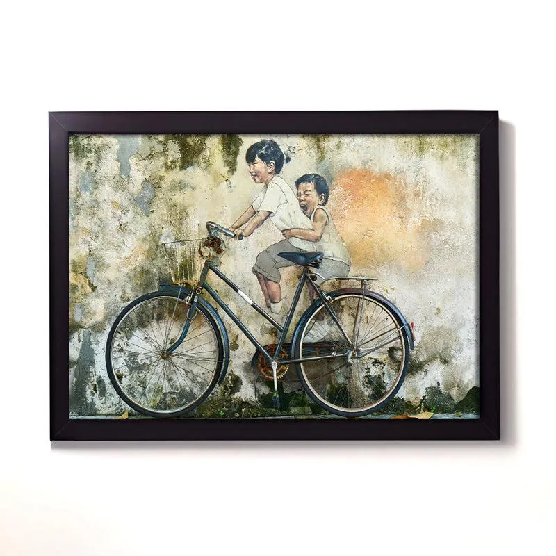 Golden Days  Wall Painting media 3