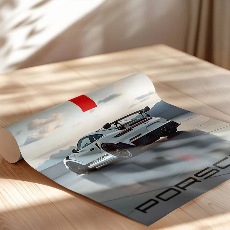Porsche Performance Wall Poster media 5