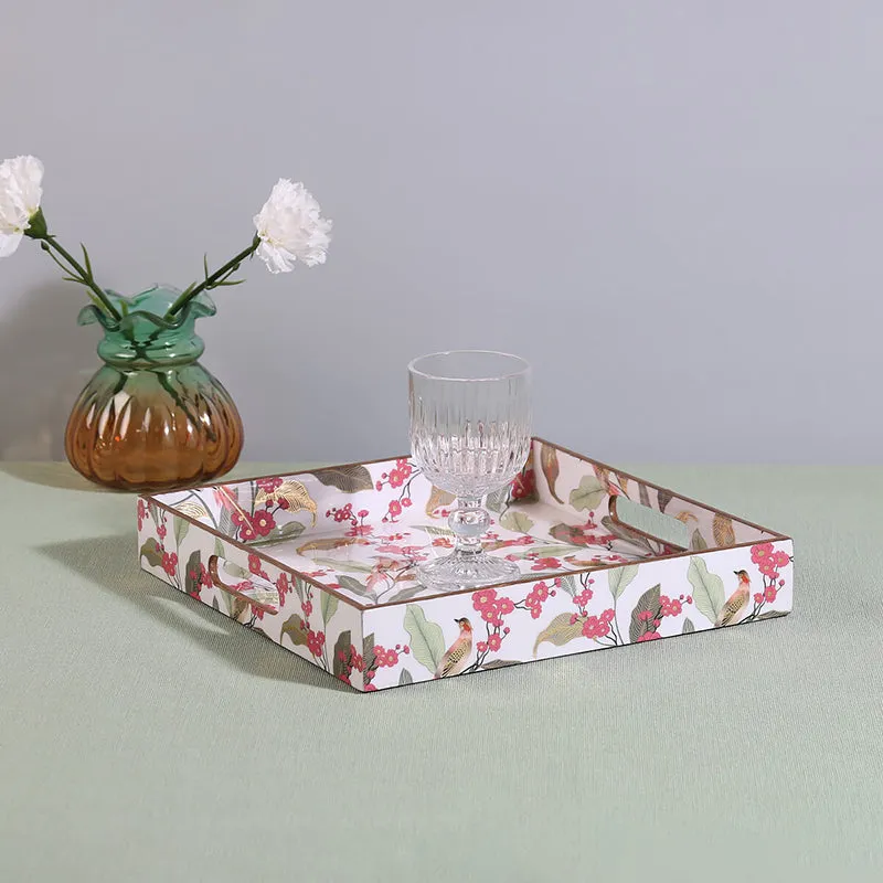 India Circus Amiri Square Serving Tray media 1