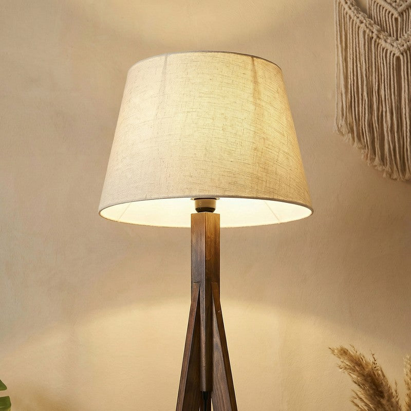 Orionis Tripod Floor Lamp with Fabric Shade media 5
