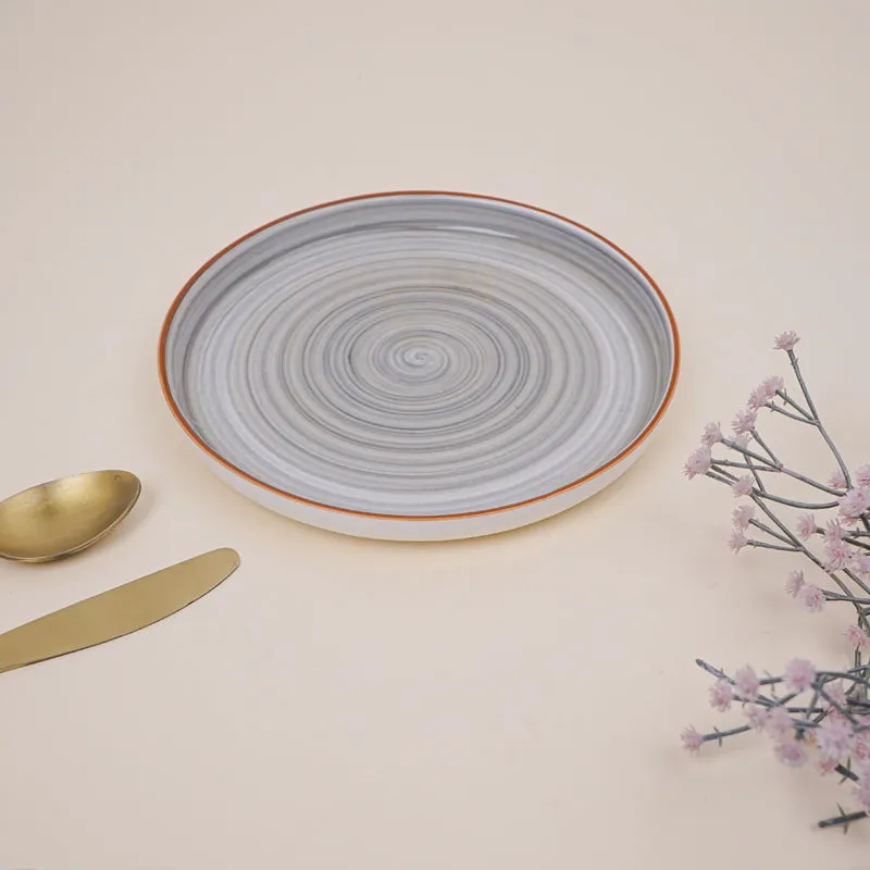 Lunar Grey Snack Plate - Set Of Two media 4