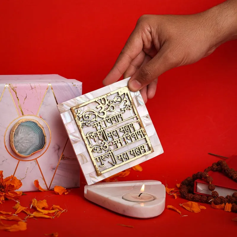 Om Namah Shivay TeaLight Holder media 4