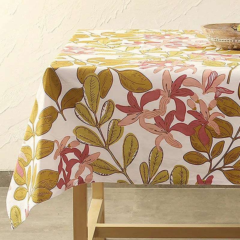 Bougain Bliss Cotton Table Cover media 4