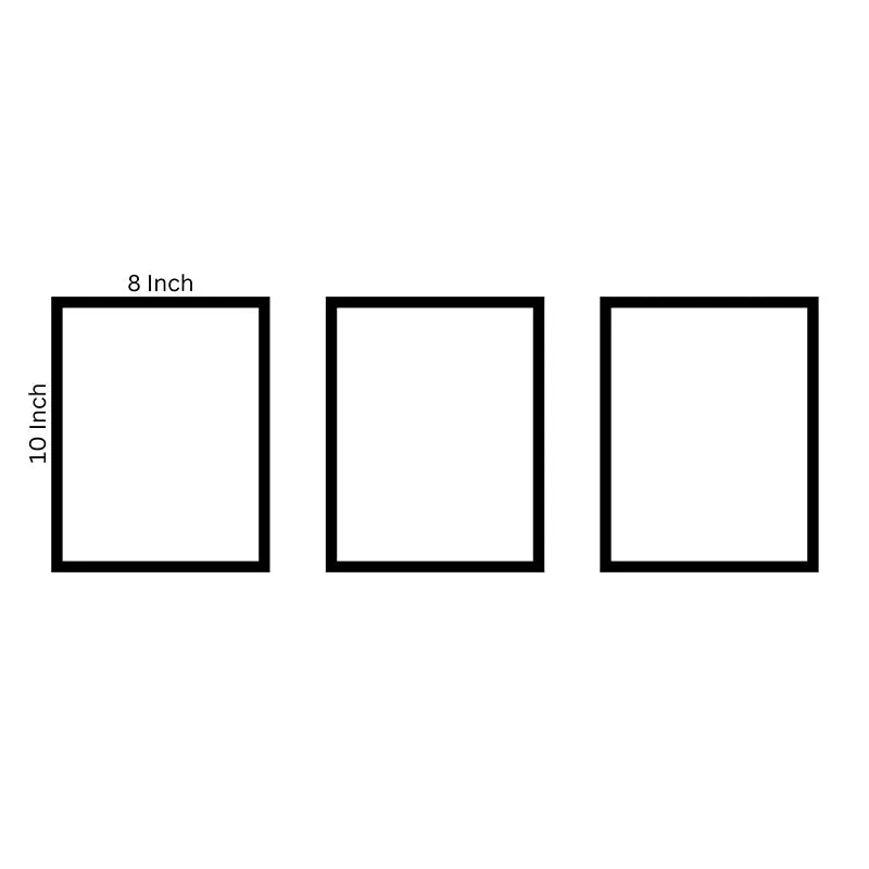 Tertia MDF Photo Frame - Set Of Three media 6