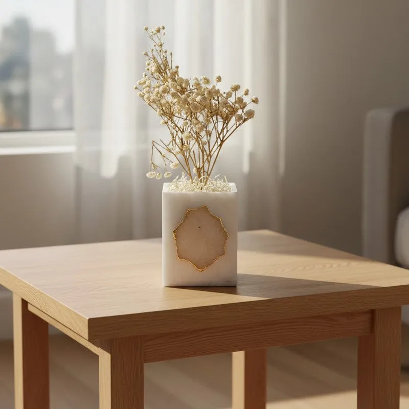 The Bloomline Marble Vase media 1
