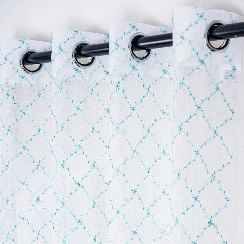 Aryia Modern Art Curtain - Set Of Two media 7