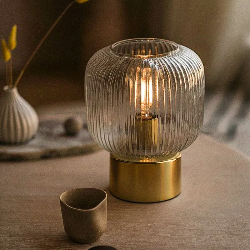 Orange Tree Ci Mild Steel Table Lamp Small - Gold,Transparent media 1