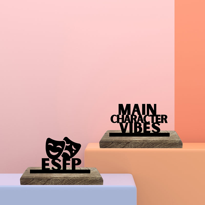 Main Character ESFP Showpiece - Set Of Two