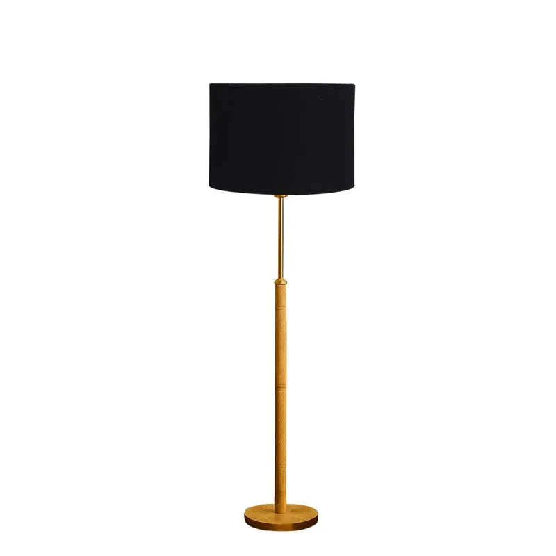 Twilight Wooden Floor Lamp - Black media 4
