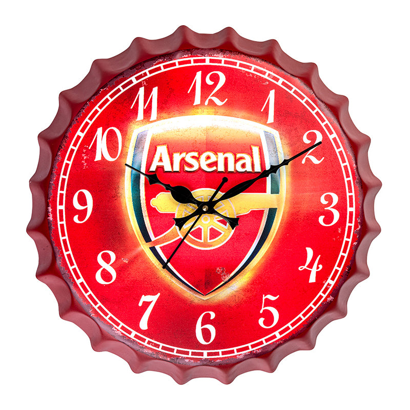 Arsenal Bottle Cap Wall Clock media 7