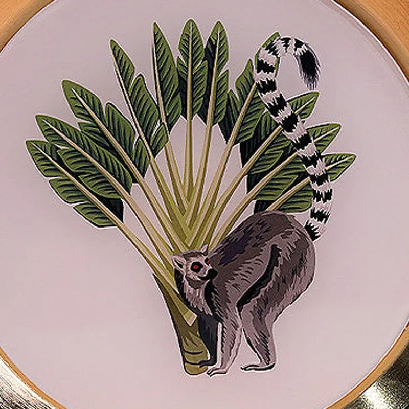 Whispering Orchid Enamel Wall Plate media 4