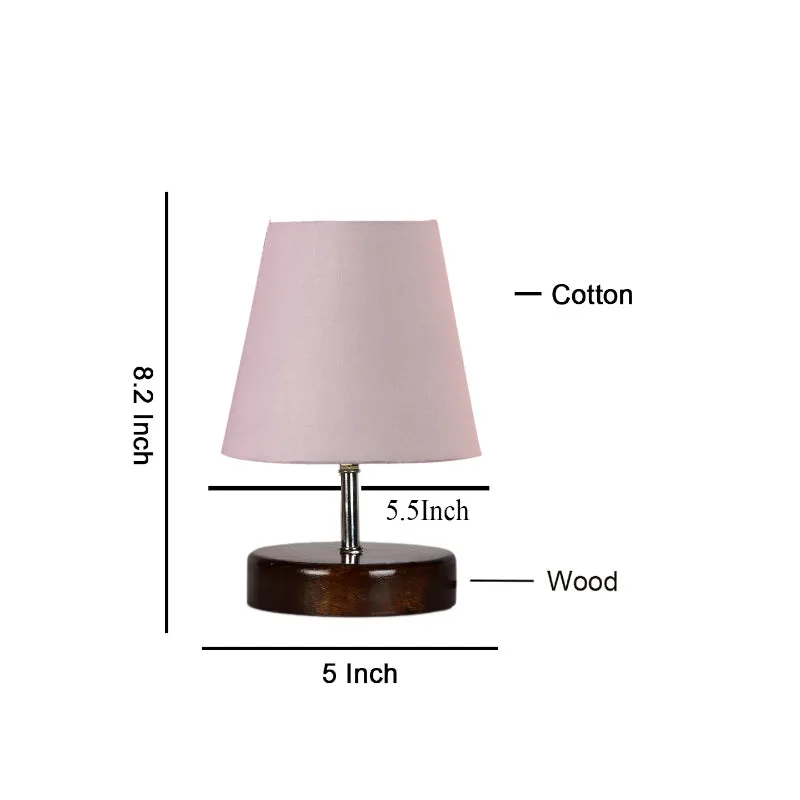 Mita Fabric Table Lamp - Grey,Brown media 5