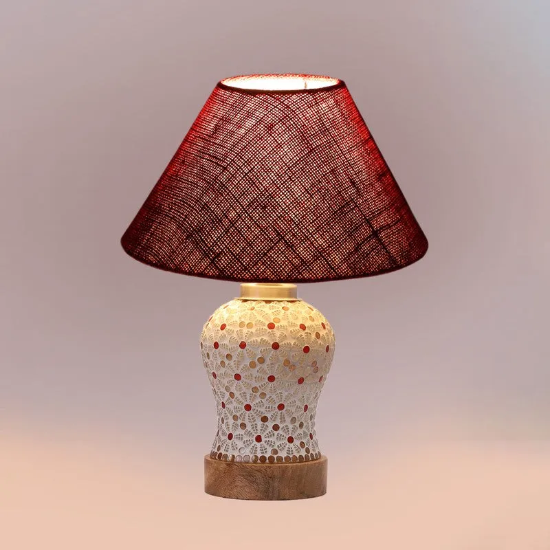 Natira Wooden Table Lamp - Multicolor media 6