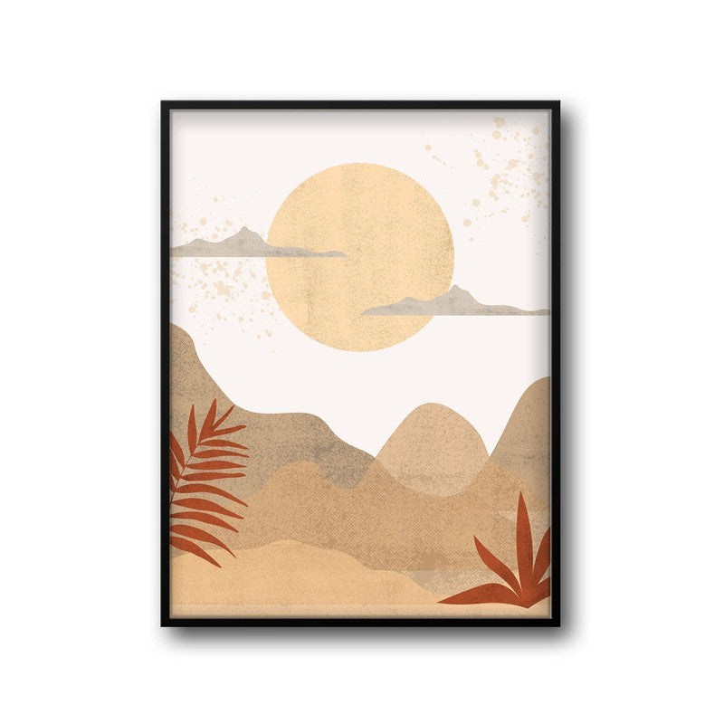Dawn Archival Canvas Wall Art - Black Frame media 5