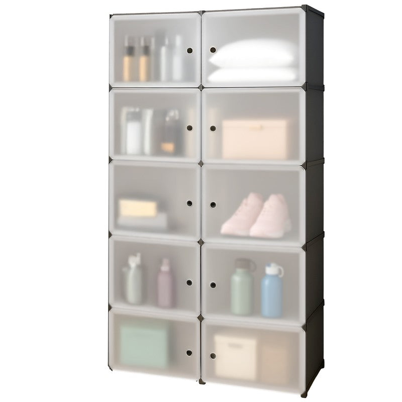 Rioware FlexiNest Modular Wardrobe Racks - Black media 4
