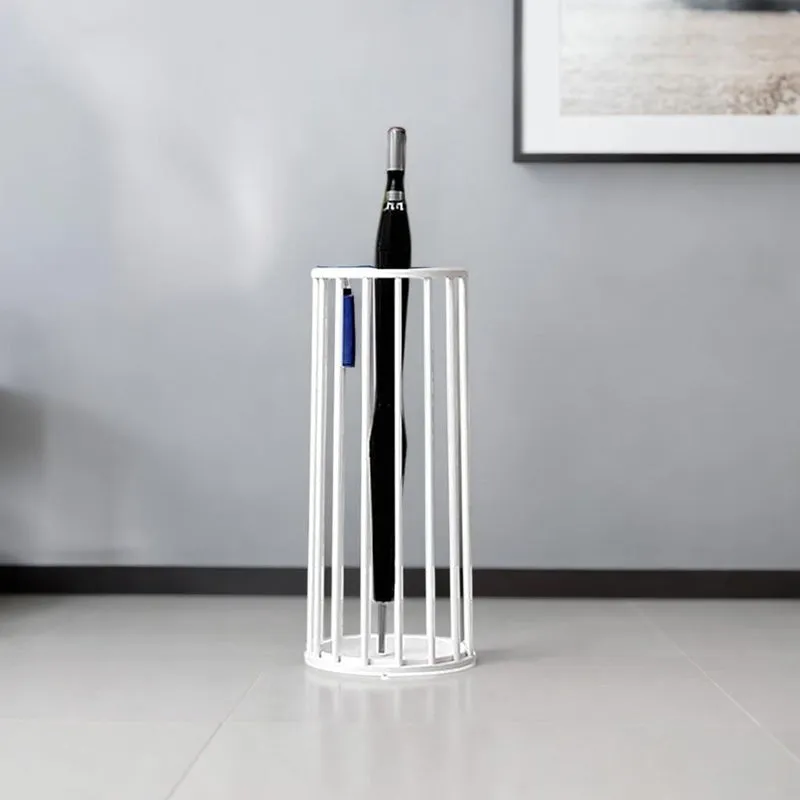 Rain Frame Metal Umbrella Stand - White media 3