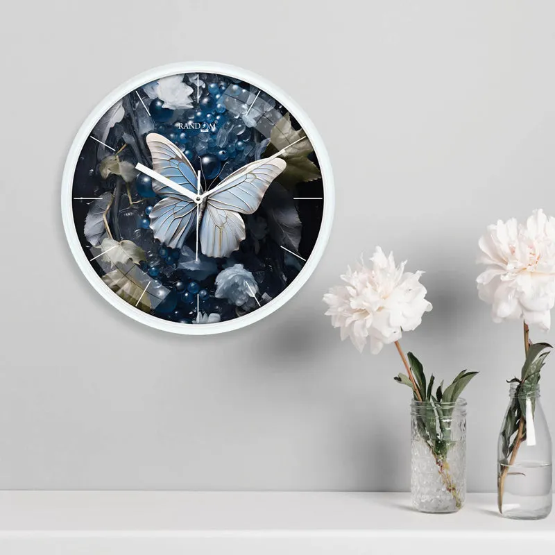Idris Floral Wall Clock media 1