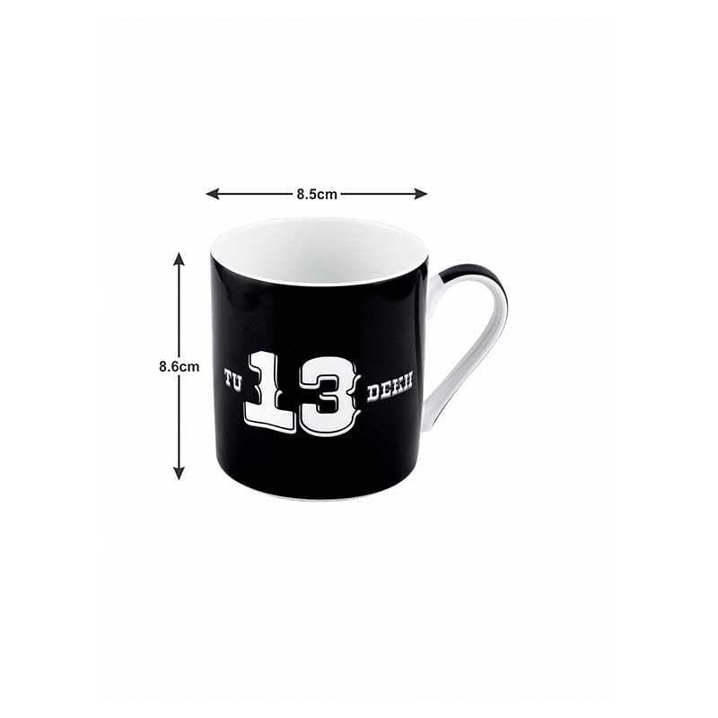 Tu Bone China Coffee Mug (350 mL Each) - Set of Two media 7