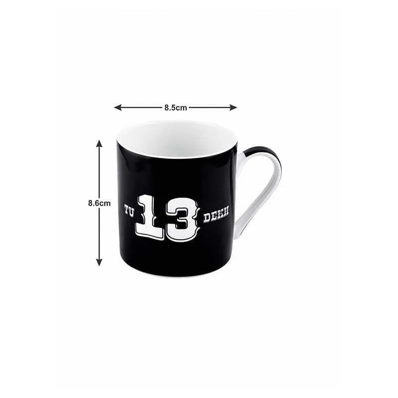 Tu Bone China Coffee Mug (350 mL Each) - Set of Two media 7