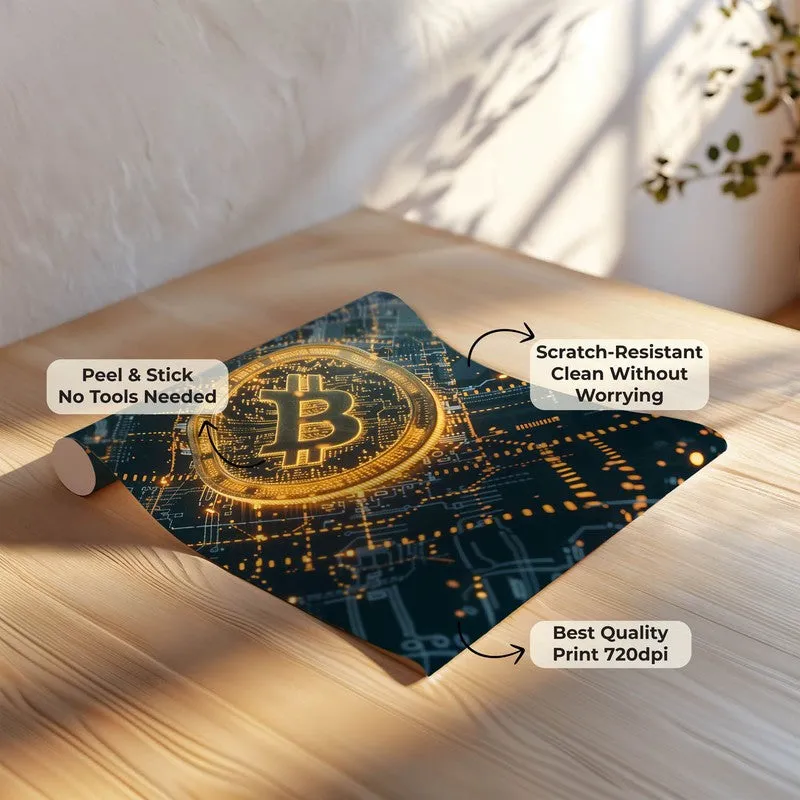 Crypto Circuit Wall Poster media 8