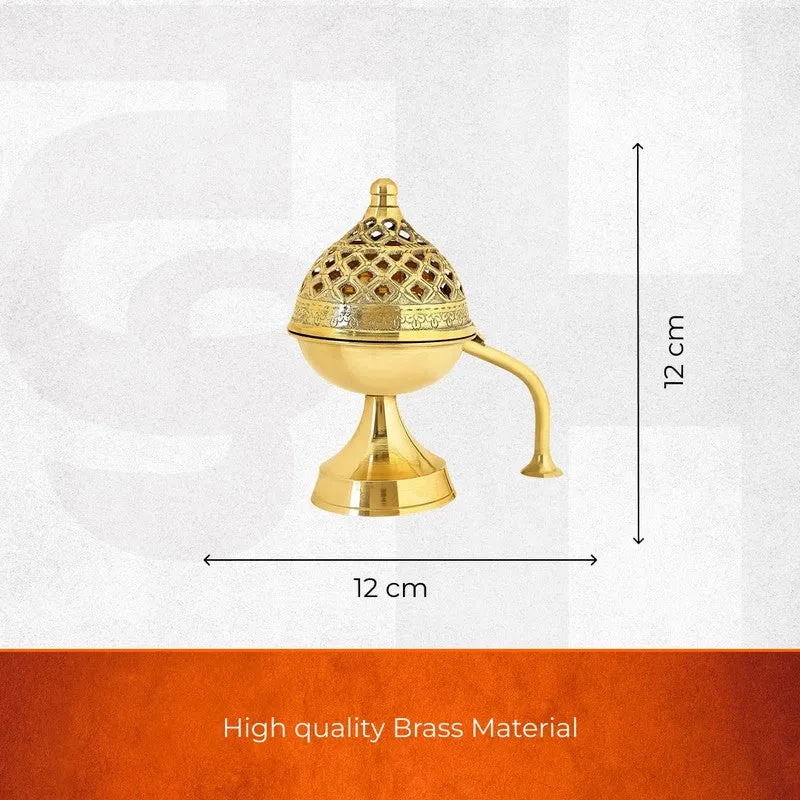 Royal Brass Bakhoor Brass Incense Holder media 6