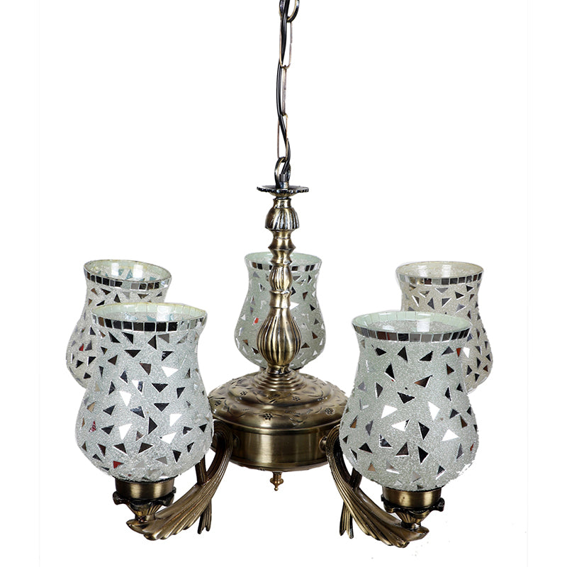 Asta Vistara Mosaic Golden Antique Ceiling Lamp image 3