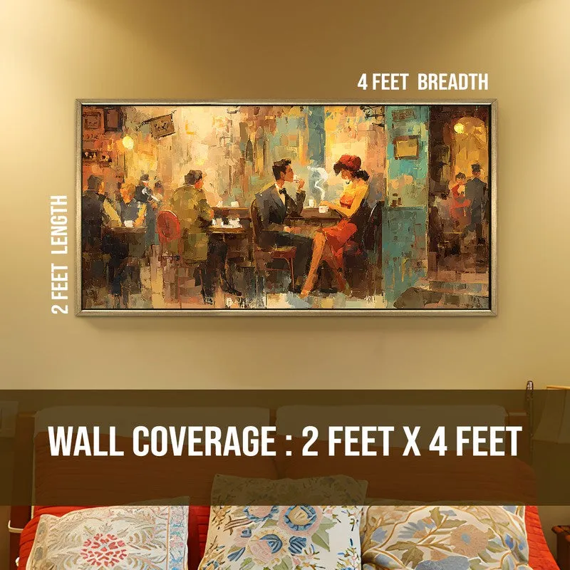 Convivial Canvas Wall Painting With Frame media 8