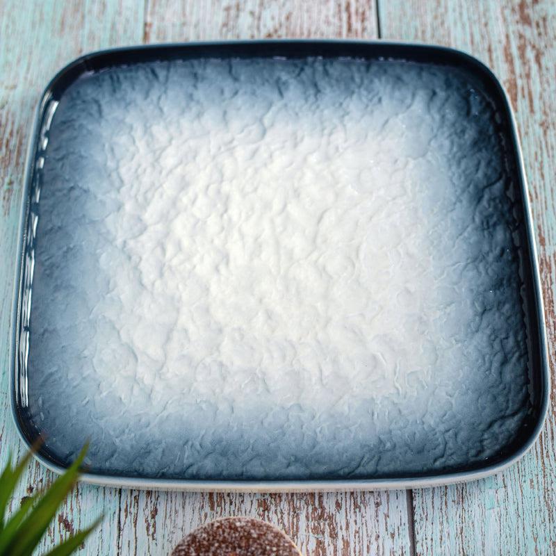 Nomura Square Porcelain Platter - Blue media 3