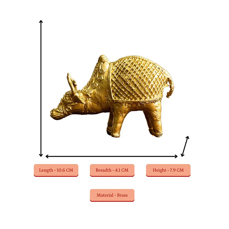 Ethnic Lega Bull Showpiece media 8