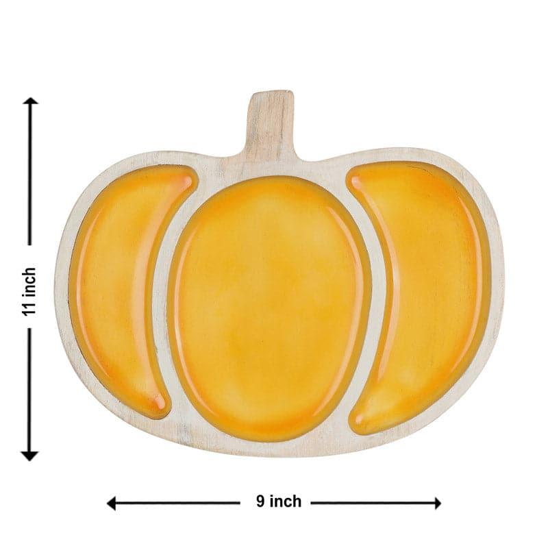 Pumpkin Wooden Platter media 4