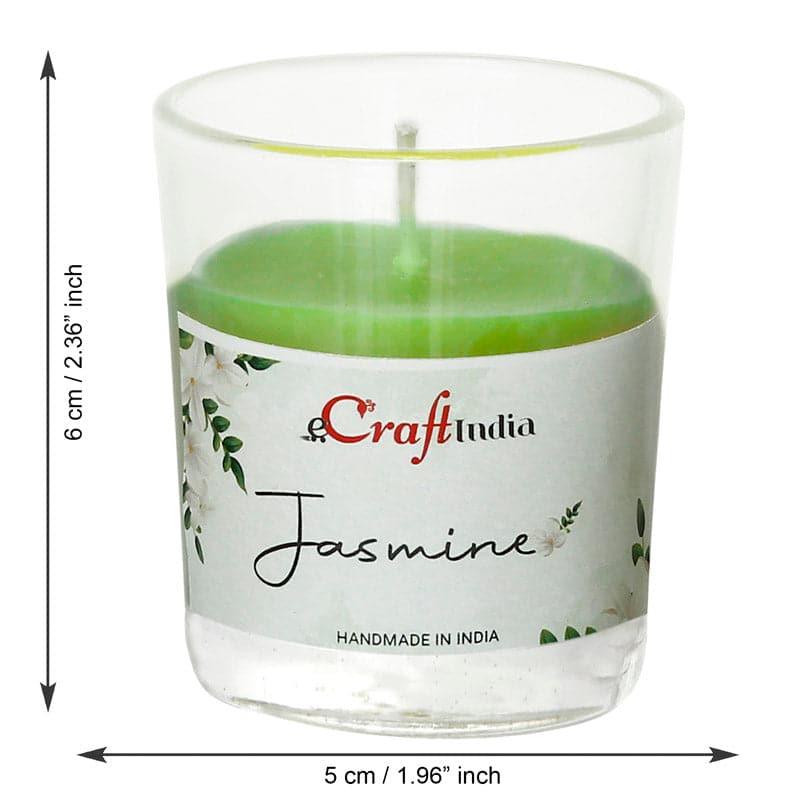 Seema Jasmine Scented Candle - Set Of Five media 4