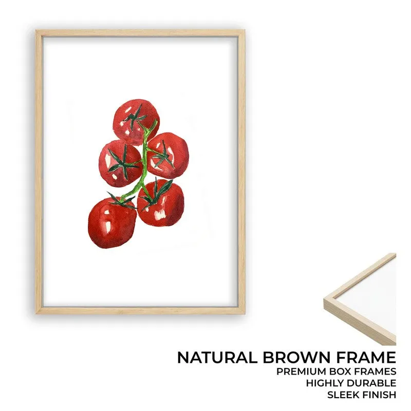 GlidedTomatino Archival Canvas Wall Art - Brown media 9
