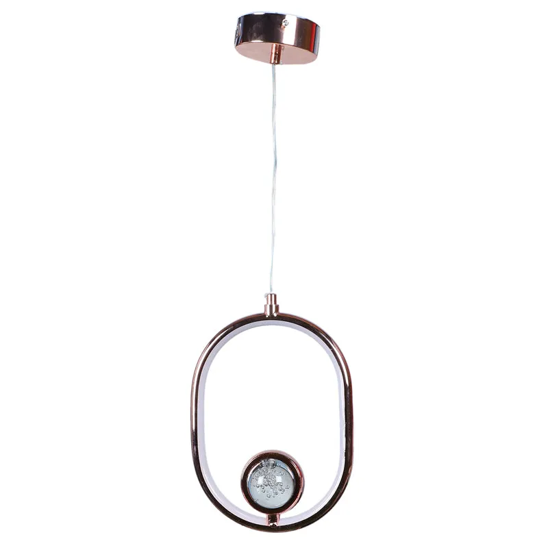 Hailera Iron Ceiling Lamp - Oval media 7