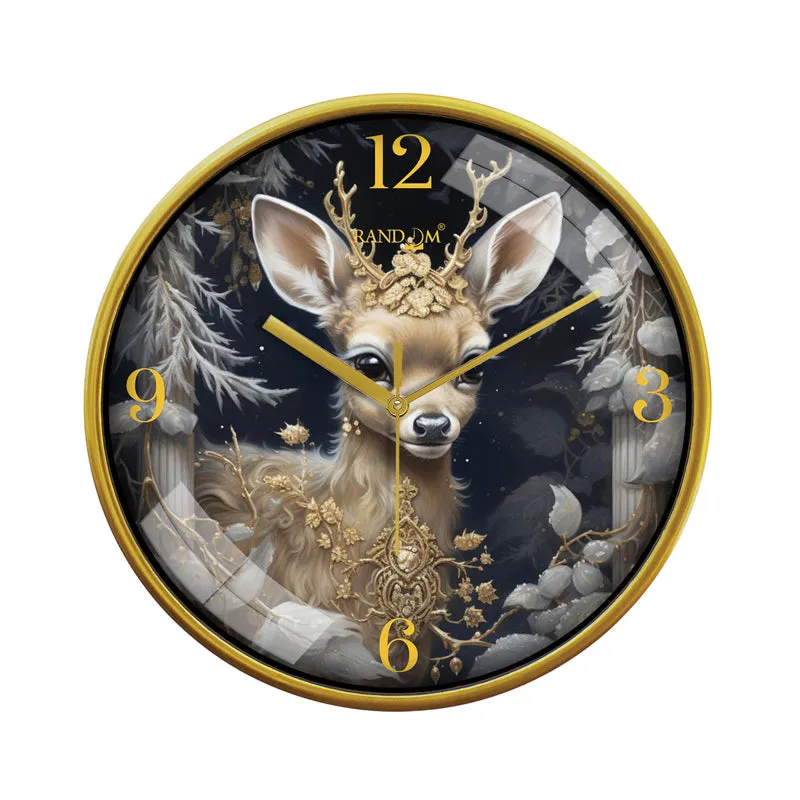 Hirosh Sweep Silent Wall Clock media 3