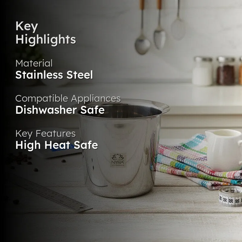 Deeptop Stainless Steel Pateela - 2100 mL media 2