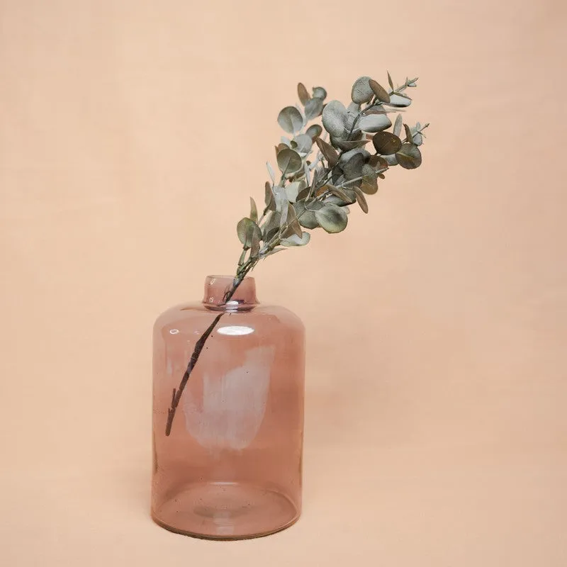 Pastel Bloom Glass Vase (Black) - Two Piece Set media 5